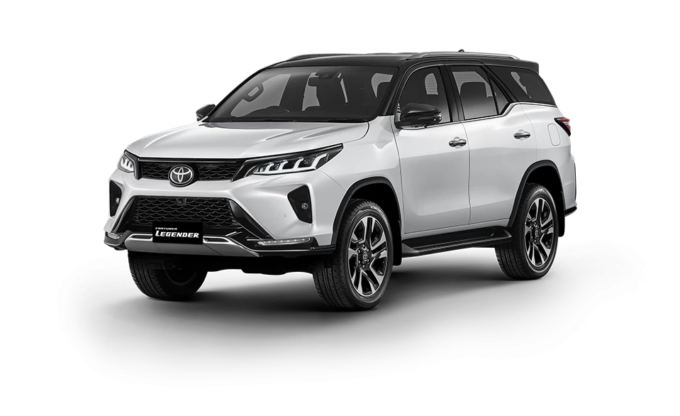 FORTUNER LEGENDER_Platinum White Pearl / Black Top